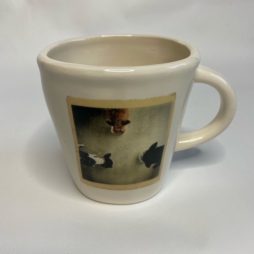 Magenta Share a Meal w/ a Friend Mug dog pic dbl